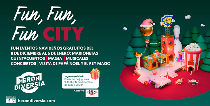 La Navidad más divertida en Heron Diversia